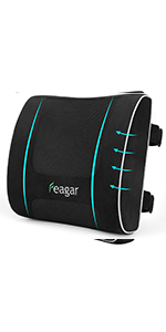 Feagar Lumbar Support Pillows Back Cushion
