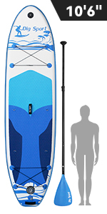 DIG SPORT STAND UP PADDLE BOARD INFLATABLE