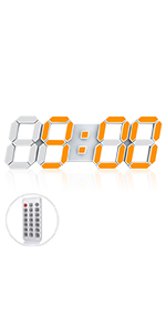 LED Digital Wall Clock