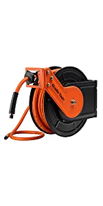 Giraffe Tools Retractable Air Hose Reel Wall Mount 15m