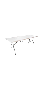 Harbour Housewares Folding Trestle Table 6ft