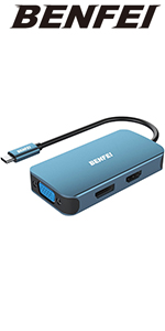 usb c to hdmi vga displayport adapter
