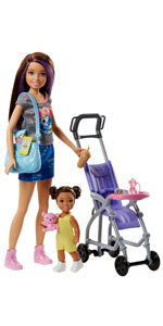 Barbie Skipper Babysitters Doll and Accessory