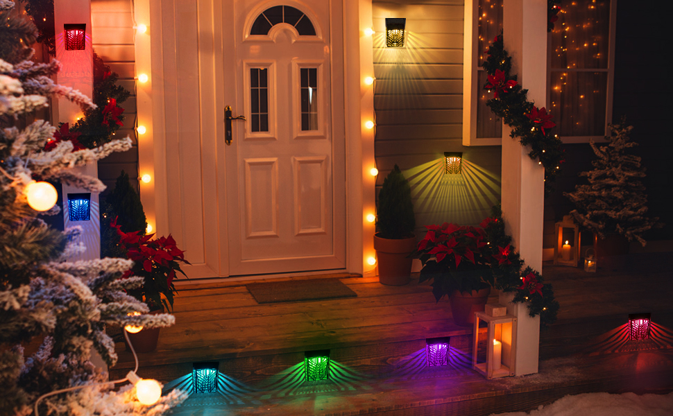 RGB Waterproof Solar Garden Lights