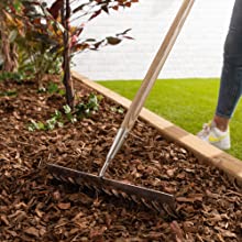 garden gardening fork stainless steel digging