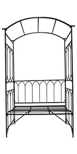 outsunny garden bench