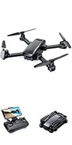 Tomzon Drone with 4K Camera, D30 GPS Foldable Drone for Adults