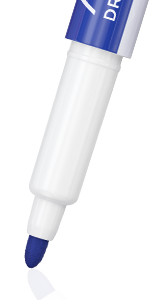 Dry Erase Markers with chisel Tip blue Color Bulk Pack of 36