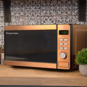 Russell Hobbs 17 Litre Copper Effect Digital Microwave