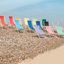 Adjustable Reclining Positions on Harbour Housewares Deck Chair