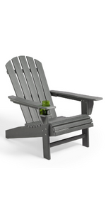 Grey Adirondack Chair