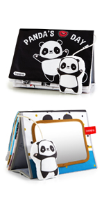 Tummy Time Mirror Book