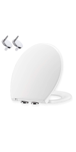 Oval shape UF toilet seat V2