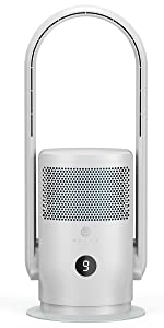 table fan with air purifier