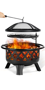 30 in fire pit