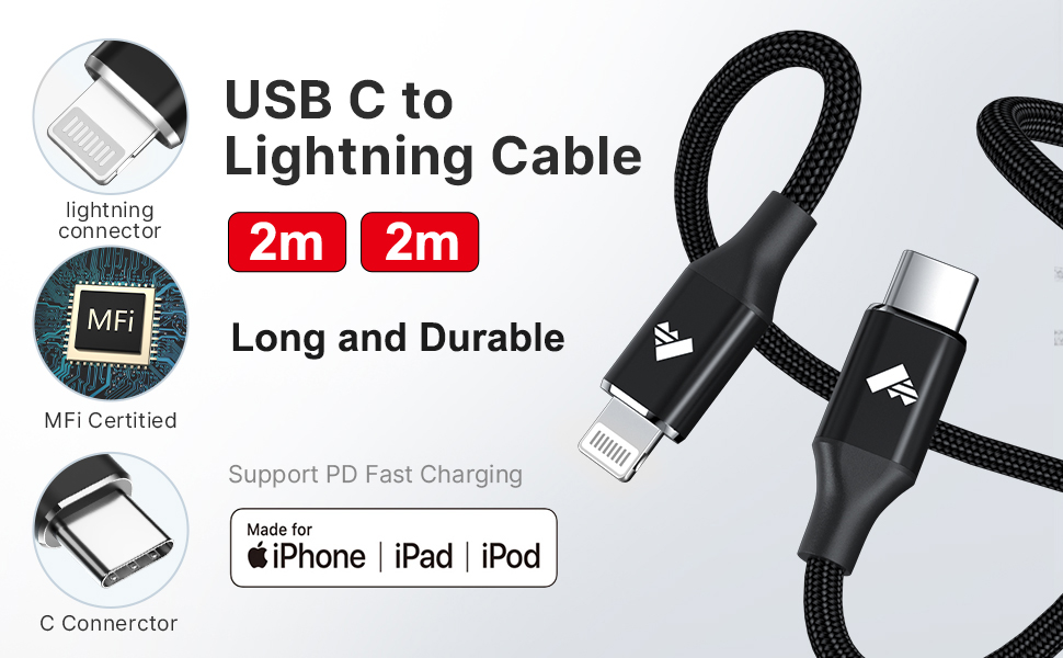 c to lightning cable
