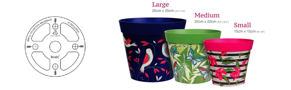Fade Resistant, Frost Resistant, Lightweight, Durable, Easy to Clean, Widely Recyclable Plastic
