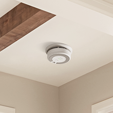 wireless smoke and carbon monoxide alarm
