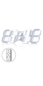 LED Digital Wall Clock