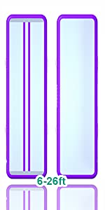 gymnastics tumbling track mats purple