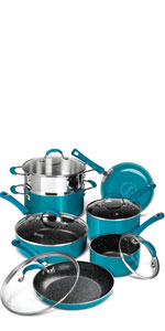 pots and pans set non stick cookware set non stick frying pan set saucepans sets