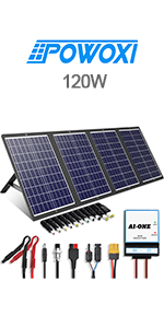 portable solar panel 120w