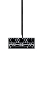  Slim W1 Wired Backlit Keyboard