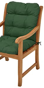 lowback chair cushion