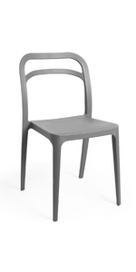 Set of 4 Grey Dining Chairs