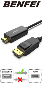 displayport to hdmi cable