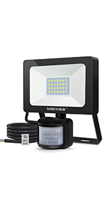 25W Motion Sensor Light Daylight White