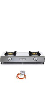 nsd-2 Automatic piezo Ignition - 100% catch fire; Gas Regulator Set Included