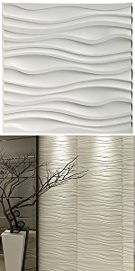 3D wall panels