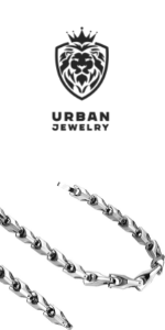 tungsten chain necklace, necklace for men, jewelry for men, gift for men, black chain necklace