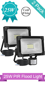pir floodlights outdoor