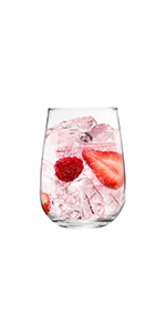 Argon Tableware Corto Stemless Gin and Tonic Cocktail Wine Glass 590ml