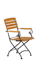 folding arm chair