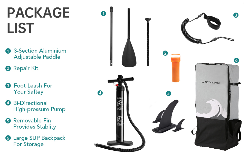 inflatable paddle board