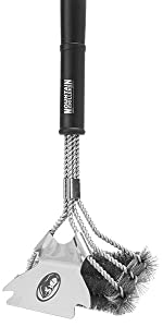 Bristle with Scraper