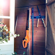 LawnMaster 24V Cordless Leaf Blower Airflow