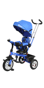 blue trike tricycle