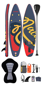 NACATIN paddle board with kayak seat