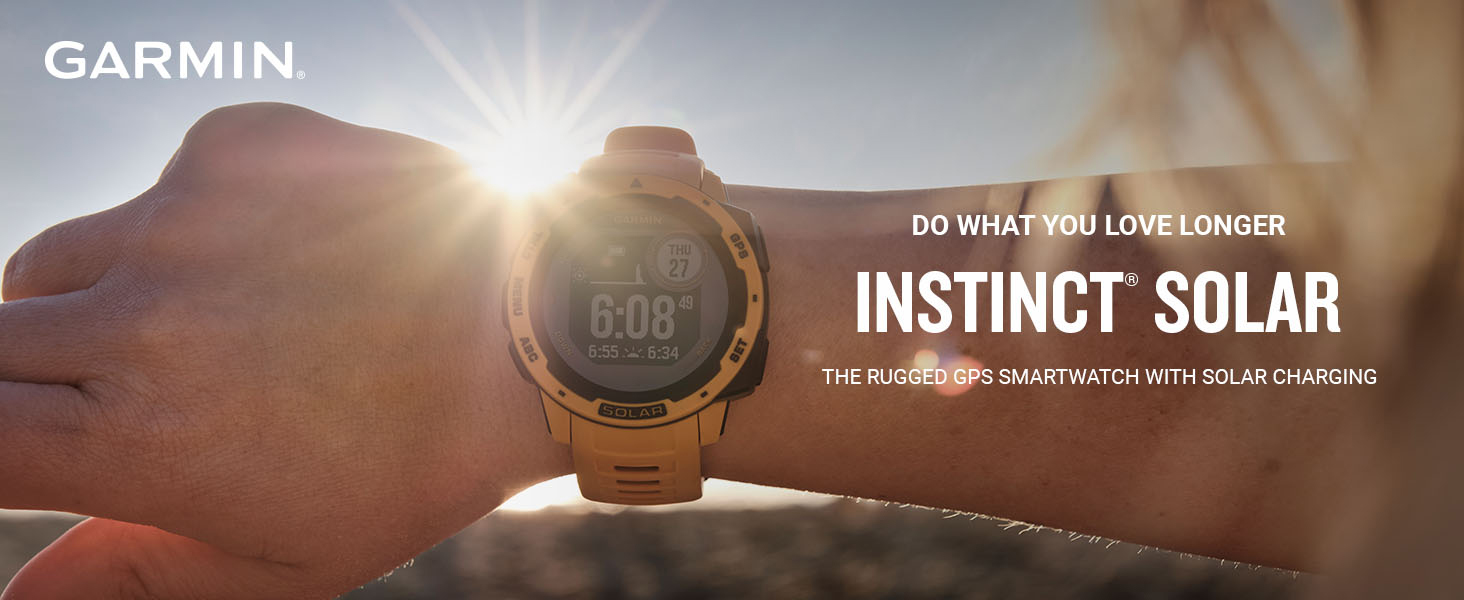Instinct Solar GPS Smartwatch