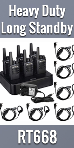 Retevis RT668 Walkie Talkie Rugged