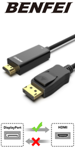 displayport to hdmi cable