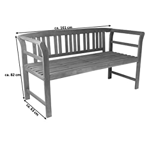 Garden bench pink