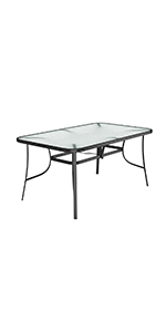 Large Garden Dining Table