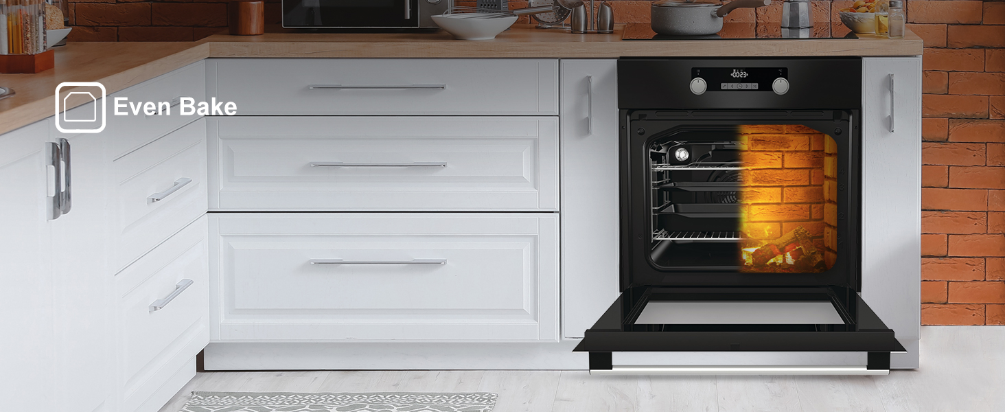 A Rounded Shape for an Even Bake