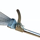 The closed large rake is 83cm long and 20cm wide. It has 15 steel wire in one rake.