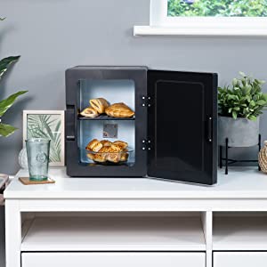 RH8CLR8001B Russell Hobbs Black 8L Mini Cooler
